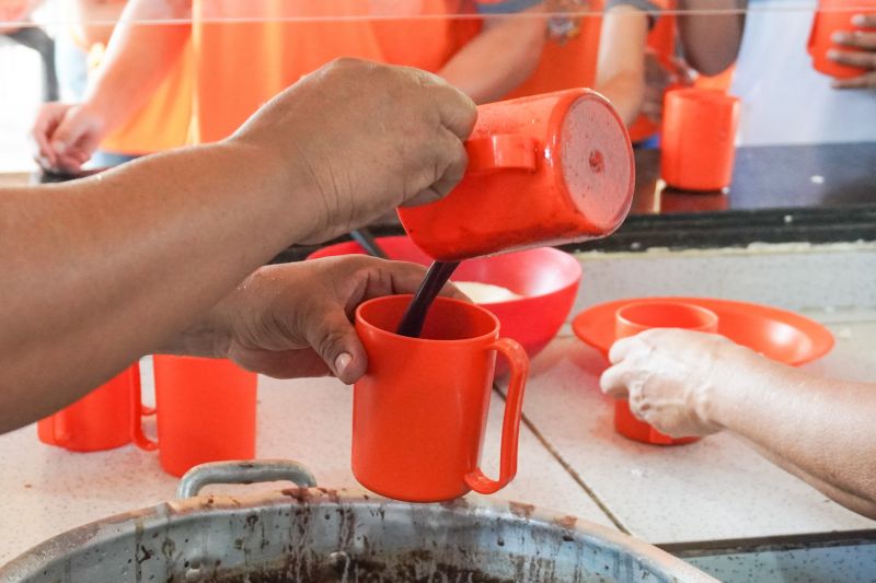 Açaí na merenda escolar de Benevides como forma de celebração da cultura amazônica 