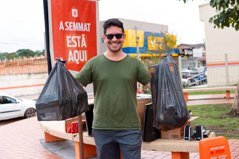 Ação Descarte Correto de Resíduos Eletrônicos é realizada em Benevides