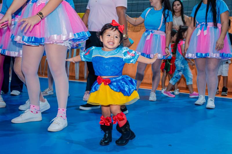 Bailinho da Primeira Infância garante muita alegria e diversão para os pequeninos 