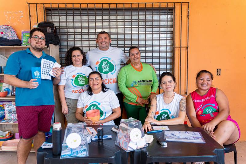 Benevides Recicla mobiliza comunidade da Terceira Travessa e arrecada mais de 5 mil embalagens em primeira ação de troca itinerante 