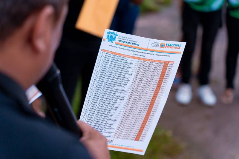 Confira os aprovados no Processo Seletivo do Aprova Benevides 2026