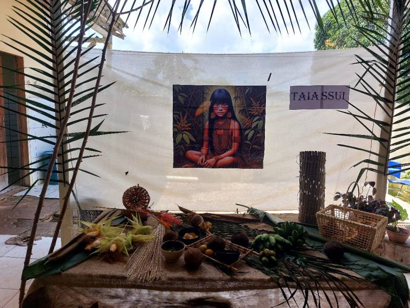 II Feira Cultural da Escola Municipal Maria Amélia, resgata os valores dos povos indígenas e sua multiplicidade cultural