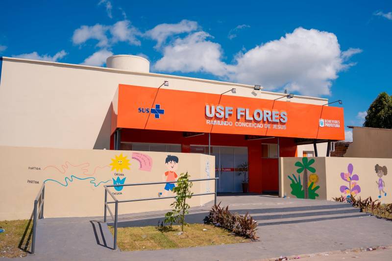 Prefeitura de Benevides reinaugura Unidade de Saúde da Família no Bairro das Flores