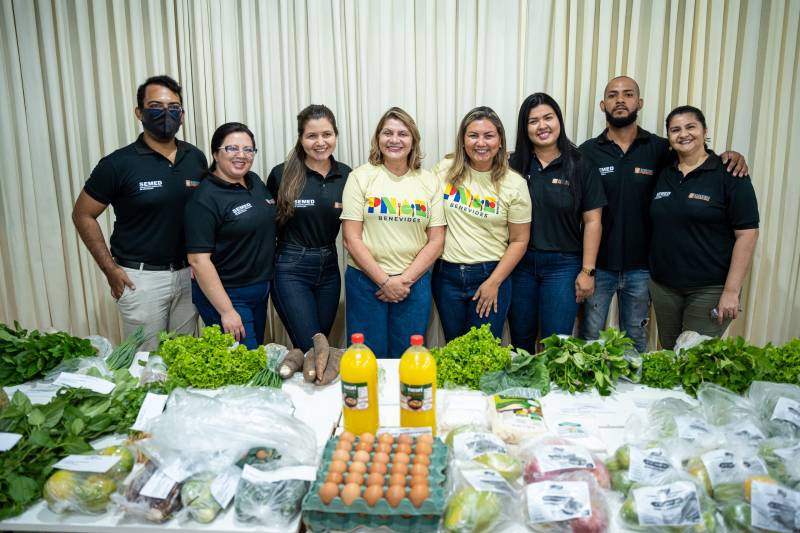 Produtos agroecológicos são apresentados para alimentação escolar na Rede Municipal de Ensino de Benevides.