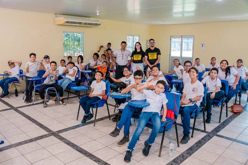 Campanha Maio Amarelo, de segurança no trânsito, chega às crianças e aos adolescentes do programa PMzito