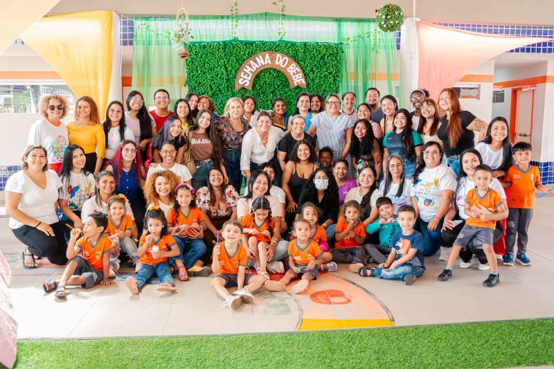 Educação de qualidade gera atração positiva: alunos do Curso de Pedagogia da UFPA visitam CMEI Berço da Liberdade e SEMED