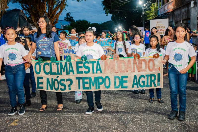 Prefeitura de Benevides dá sequência à programação escolar da Semana da Pátria 
