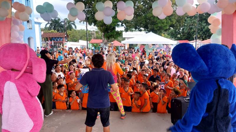 Muita alegria e animação na Semana das Crianças da Rede Municipal de Ensino de Benevides 