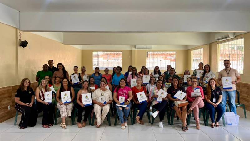 Professores da Rede Municipal de Ensino, recebem curso de capacitação em educação para o trânsito seguro