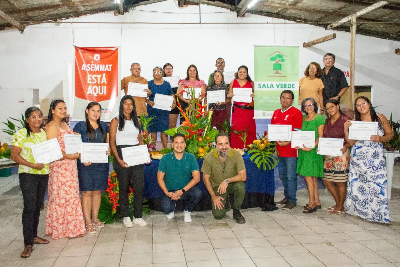 Flores Tropicais foram tema de curso realizado em Murinin 