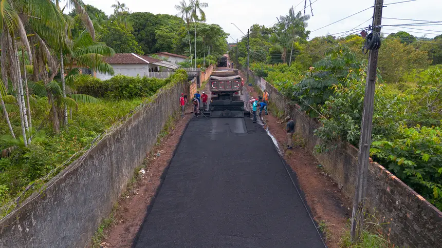 Benevides Asfalta avança e leva infraestrutura para novas comunidades