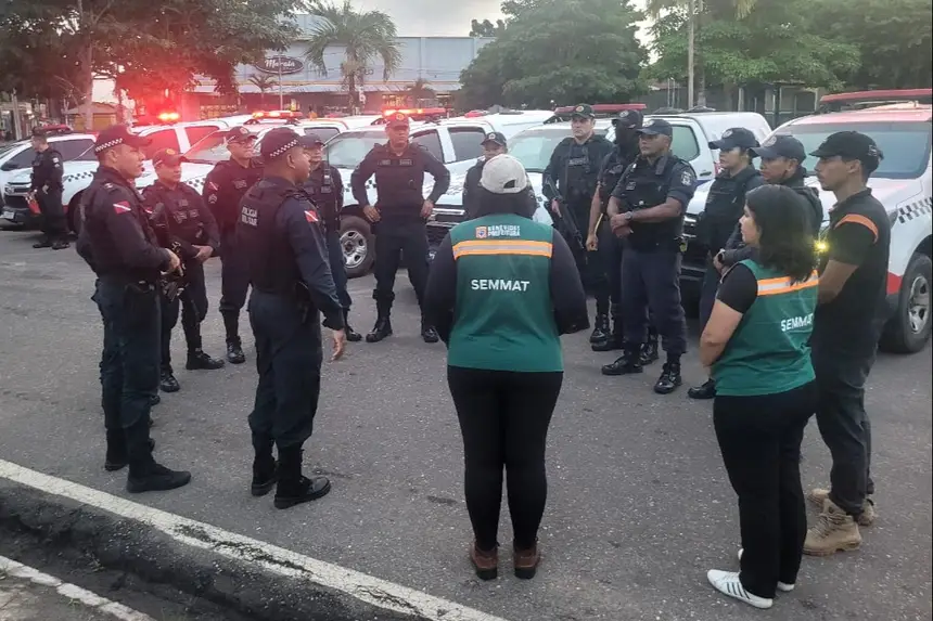 Operação "Força Máxima" combate poluição sonora e fiscaliza veículos em Benevides