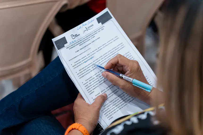 Professores da RME de Benevides iniciam o ano letivo, com formações de Língua Portuguesa e Matemática