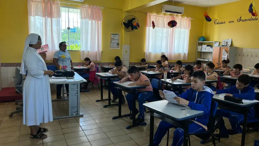 Primeiro monitoramento pedagógico interno de 2026 avalia desempenho de alunos do 4º ano em Língua Portuguesa e Matemática