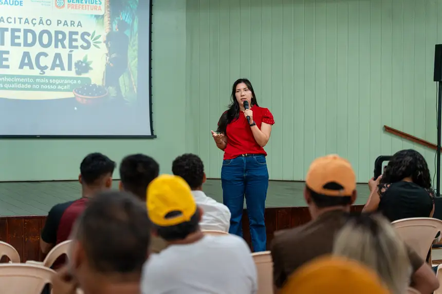 CAPACITAÇÃO PARA BATEDORES DE AÇAÍ 