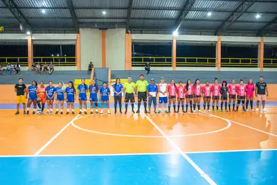 3ª RODADA II CAMPEONATO MUNICIPAL DE FUTSAL FEMININO 2026 