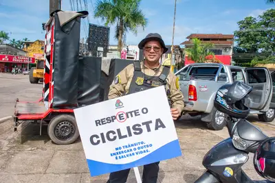 BLITIZ EDUCATIVA MAIO AMARELO - SEMDESTRAN E PRF