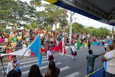 Em Benevides, encerramento das homenagens à Pátria foi realizado em Murinin