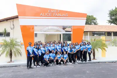 EMEF Alice Fanjas, mais uma escola é entregue reformada e revitalizada pela Prefeitura de Benevides